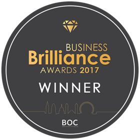 Business Brilliance Awards 2017 Winner