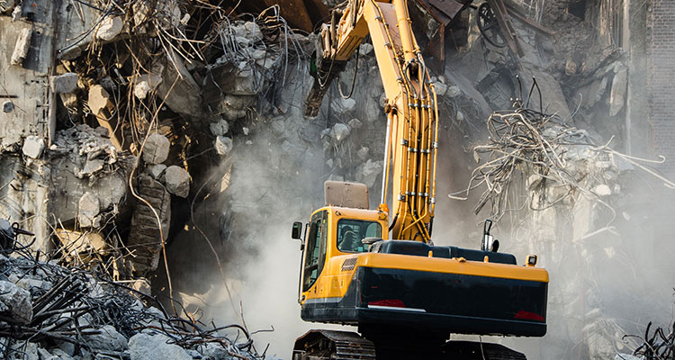 Building demolition extended producer responsibility